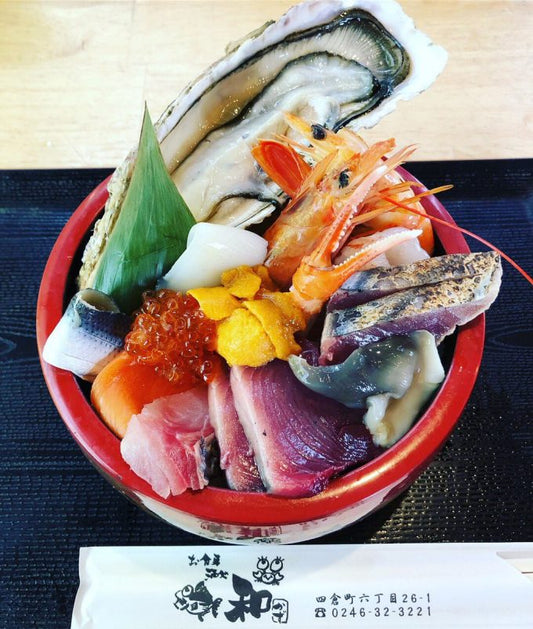 お食事美味しい福島県の海鮮丼ランキング酒処和 福島